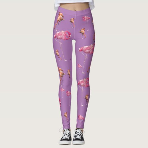 Flamingo Leggings