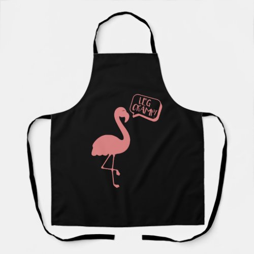 Flamingo Legs Cramp Apron