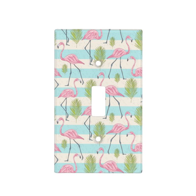Flamingo Light Switch Cover (Front)