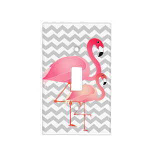 Flamingo light switch cover