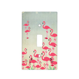 Flamingo Light Switch Cover