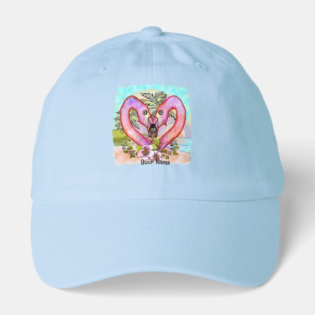 Flamingo Love Hat (Front)