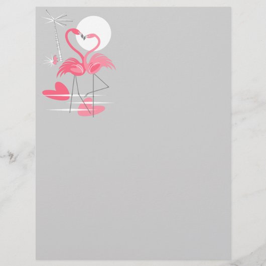 Flamingo Love letterhead (Front)