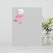 Flamingo Love letterhead (Standing Front)