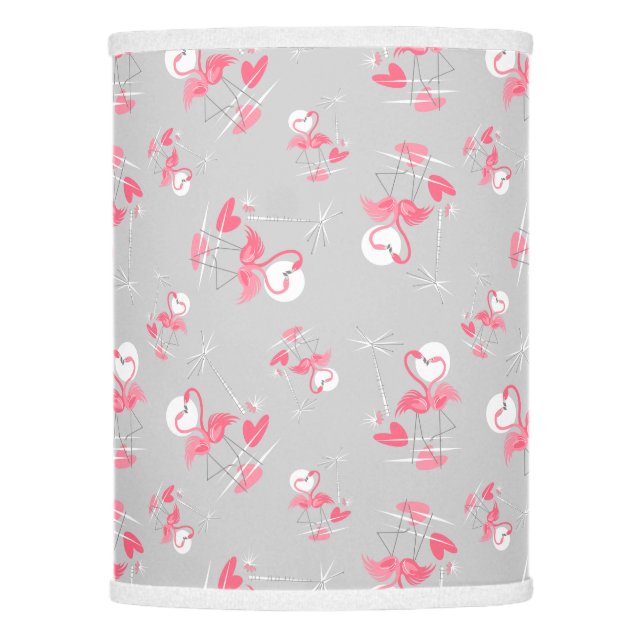 Flamingo Love Multi lamp shade (Front)