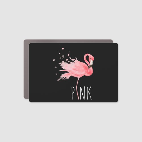 Flamingo Love PINK Gift Car Magnet