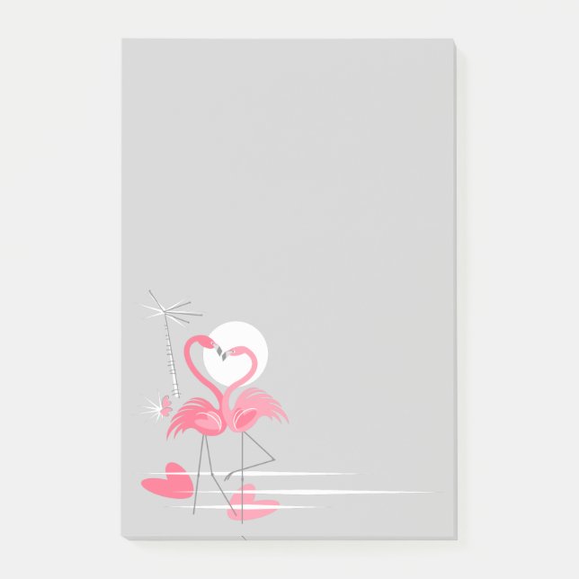 Flamingo Love Side notes vertical (Front)