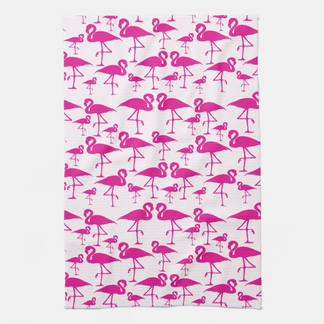 Flamingo Love Towel (Vertical)