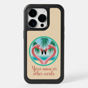 Flamingo Love (Tropical Valentine) OtterBox iPhone