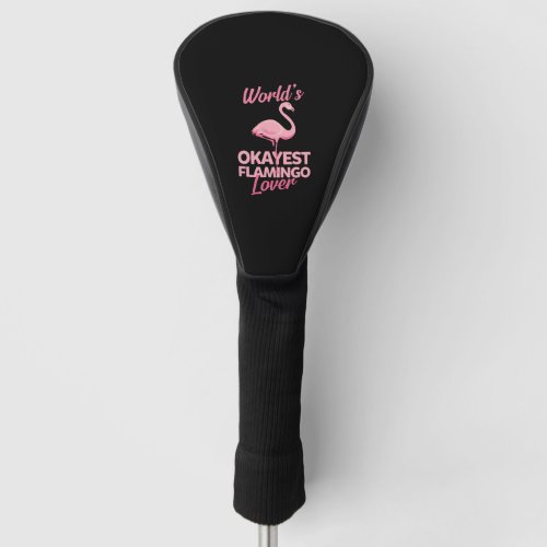 Flamingo lover    golf head cover