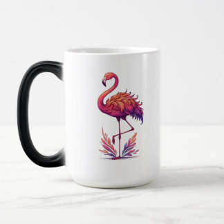 Flamingo lover Large Morphing Color Morph Mug