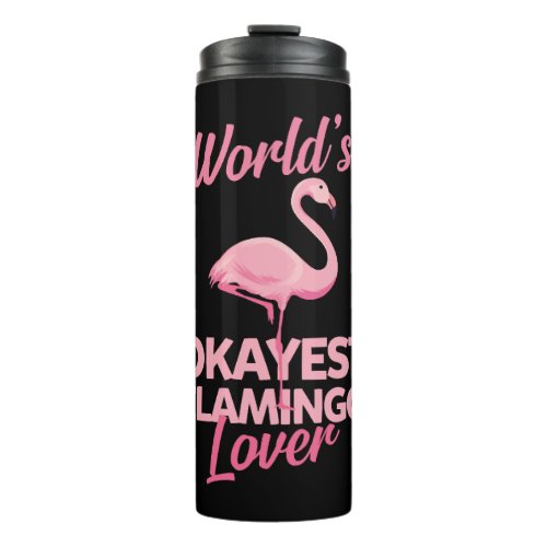 Flamingo lover    thermal tumbler