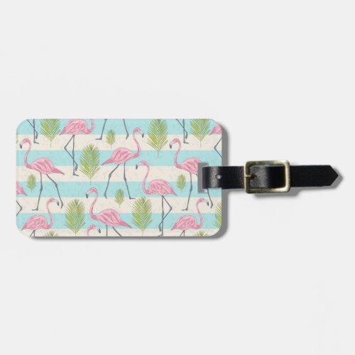 Flamingo Luggage Tag