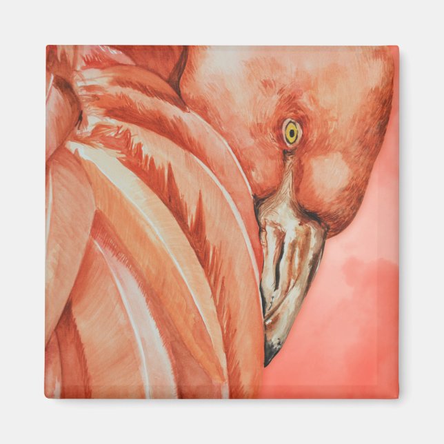 Flamingo Magnet (Front)