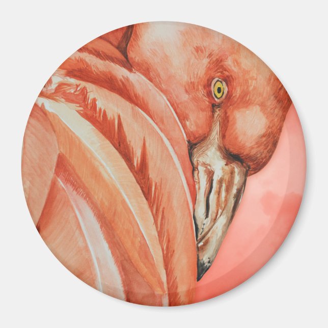 Flamingo  magnet (Front)