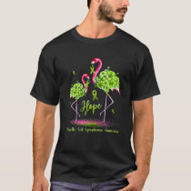 Flamingo Mantle Cell Lymphoma Awareness T-Shirt