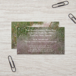 Flamingo Marsh Grass at the Shore Business Card
