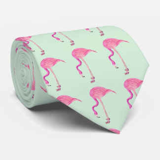 Flamingo mens tie