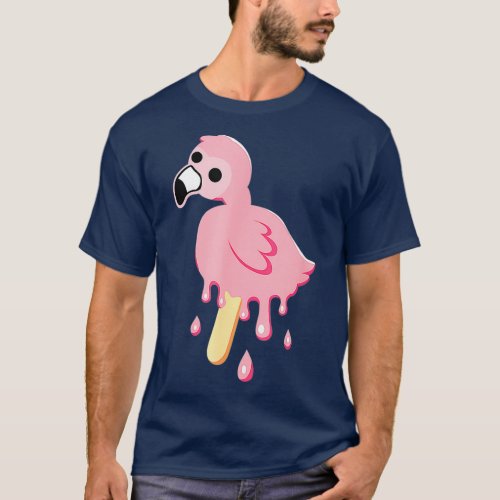 Flamingo Merch mrflimflam Bird Popsicle T_Shirt