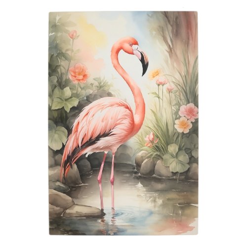 Flamingo Metal Print