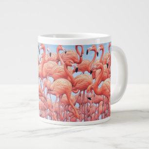Flamingo Mug, Jumbo Coffee Mug