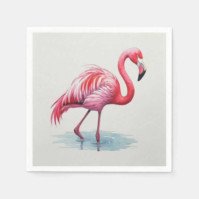 Flamingo Napkins (Front)
