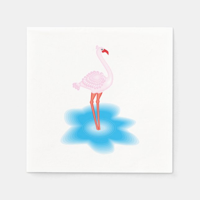 Flamingo Napkins (Front)