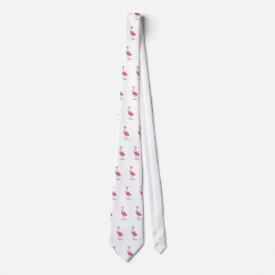 Flamingo Neck Tie