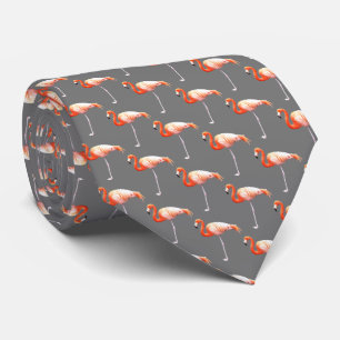 Flamingo Neck Tie