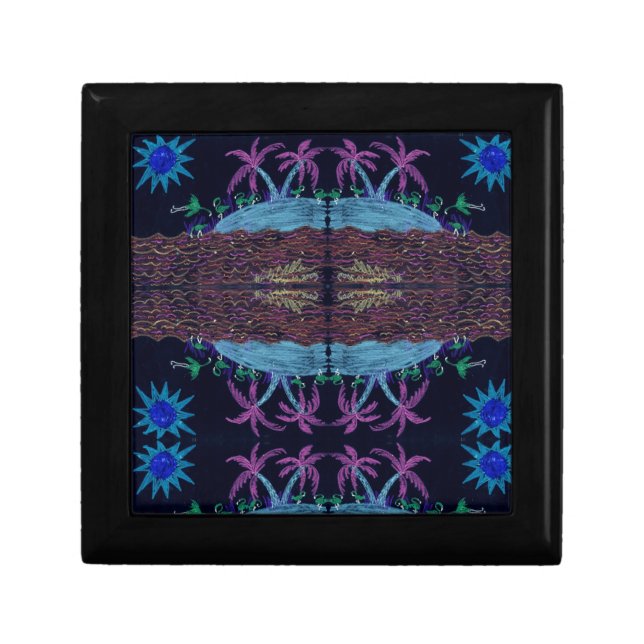 Flamingo Night by EelKat Gift Box (Front)