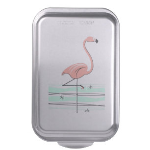 Flamingo Ocean cake pan