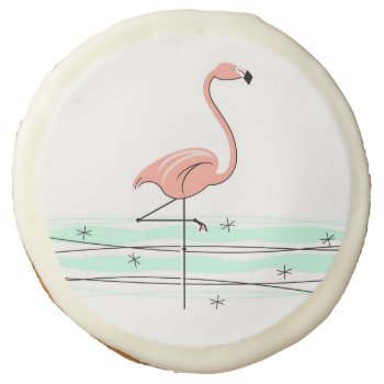 Flamingo Ocean Cookies 3.5 by QuirkyChic at Zazzle