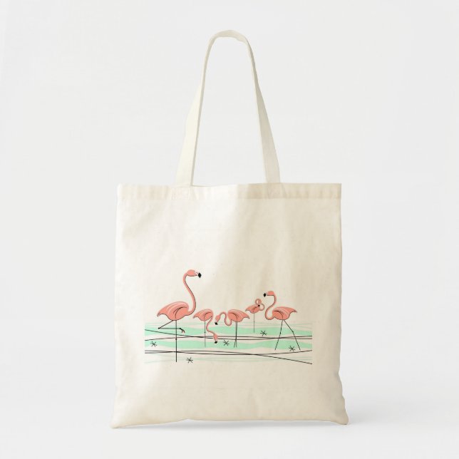 Flamingo Ocean Group tote bag (Front)