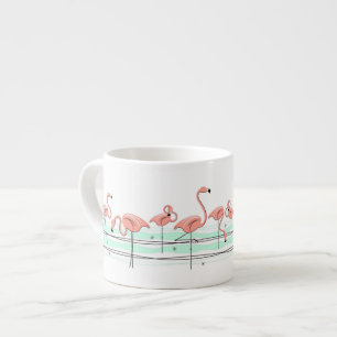 Flamingo Ocean Line espresso mug