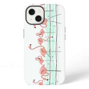Flamingo Ocean Line iPad case