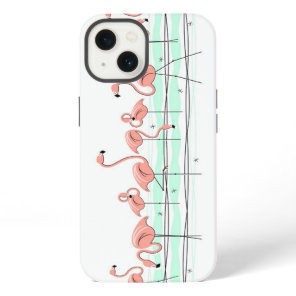 Flamingo Ocean Line iPad Mini case
