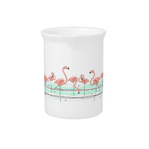 Flamingo Ocean Line pitcher