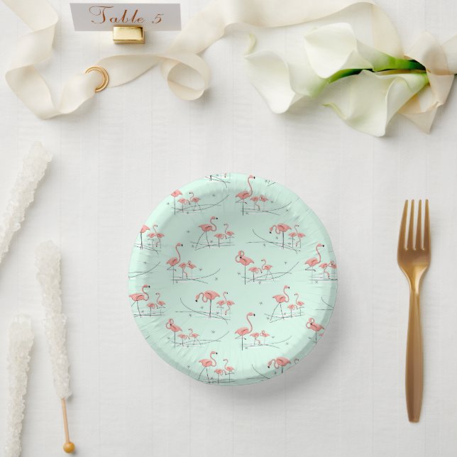 Flamingo Ocean Multi Paper Bowls (Wedding)