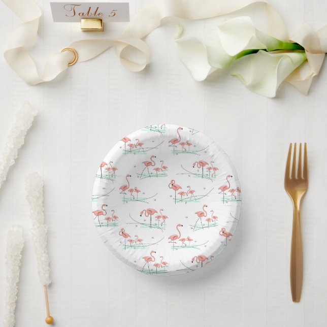 Flamingo Ocean Multi Paper Bowls (Wedding)