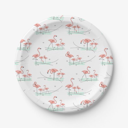 Flamingo Ocean Multi paper plate
