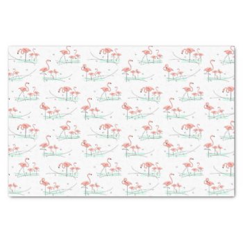 Flamingo Ocean Multi Tissue Paper by QuirkyChic at Zazzle