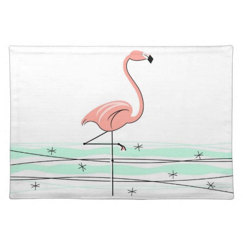 Flamingo Ocean placemat