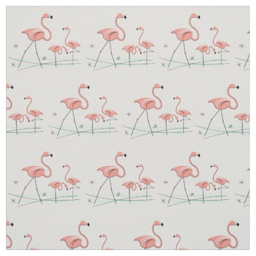 Flamingo Ocean Trio 2 fabric