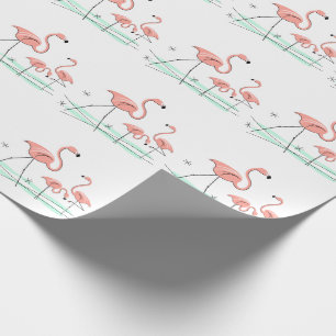 Flamingo Ocean Trio 2 wrapping paper