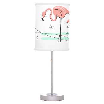 Flamingo Ocean Trio 3 Lamp by QuirkyChic at Zazzle