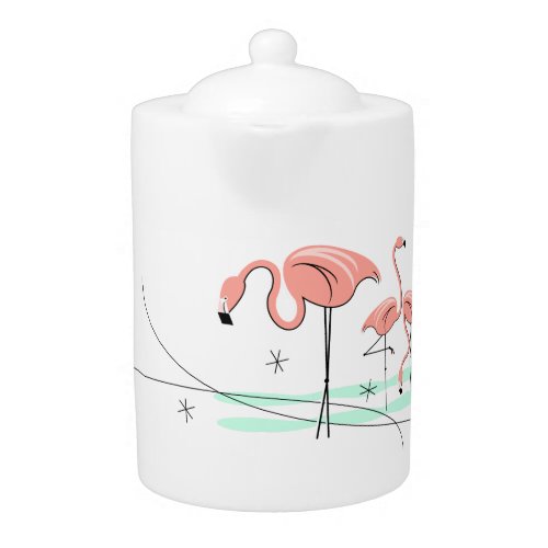 Flamingo Ocean Trio 3 teapot