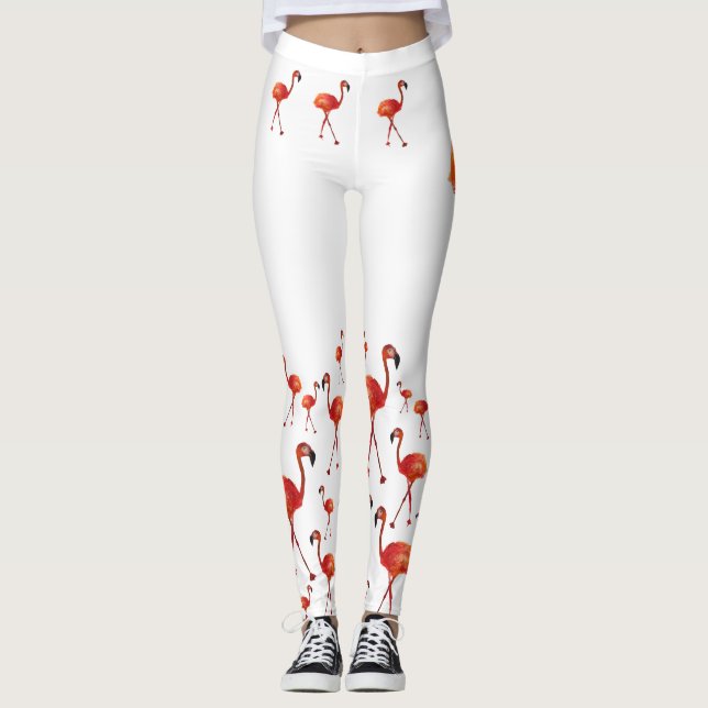 Flamingo onmy mind Leggings (Front)