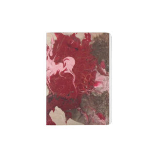 Flamingo original art Passport Cover- Unique Gift Holder