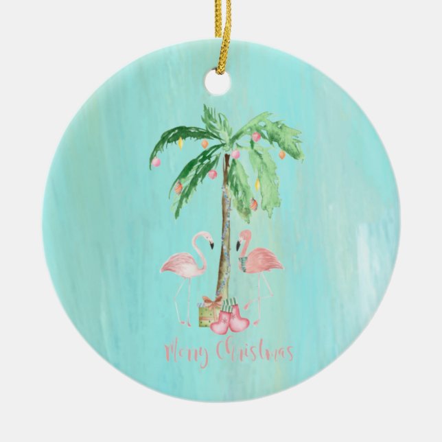 Flamingo Ornament (Front)