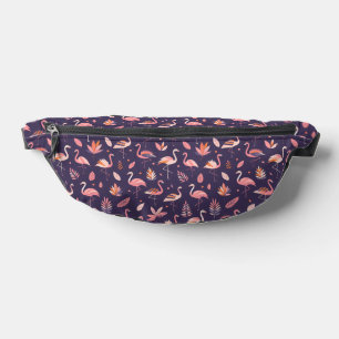 Flamingo Paradise Pattern Fanny Pack